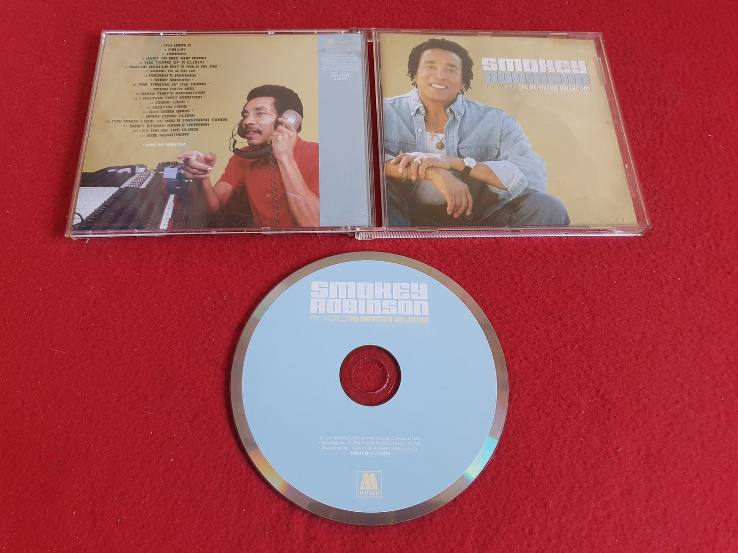 SMOKEY ROBINSON MY WORLD THE DEFINITIVE COLLECTION till CD