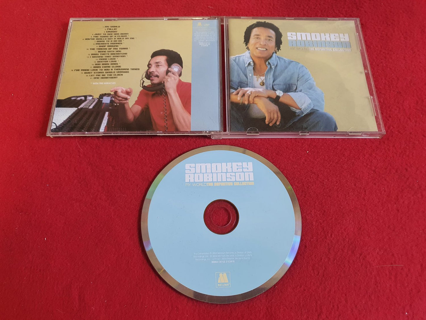 SMOKEY ROBINSON MY WORLD THE DEFINITIVE COLLECTION till CD