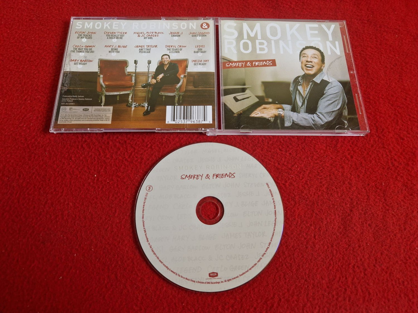 SMOKEY ROBINSON SMOKEY & FRIENDS till CD