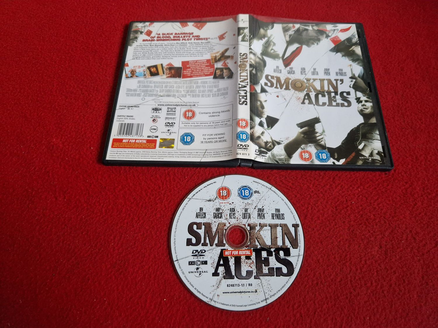 SMOKIN' ACES DVD