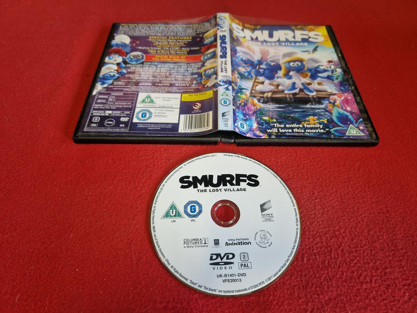 SMURFS THE LOST VILLAGE till DVD