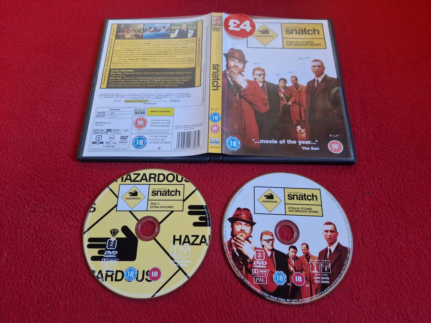 SNATCH DVD