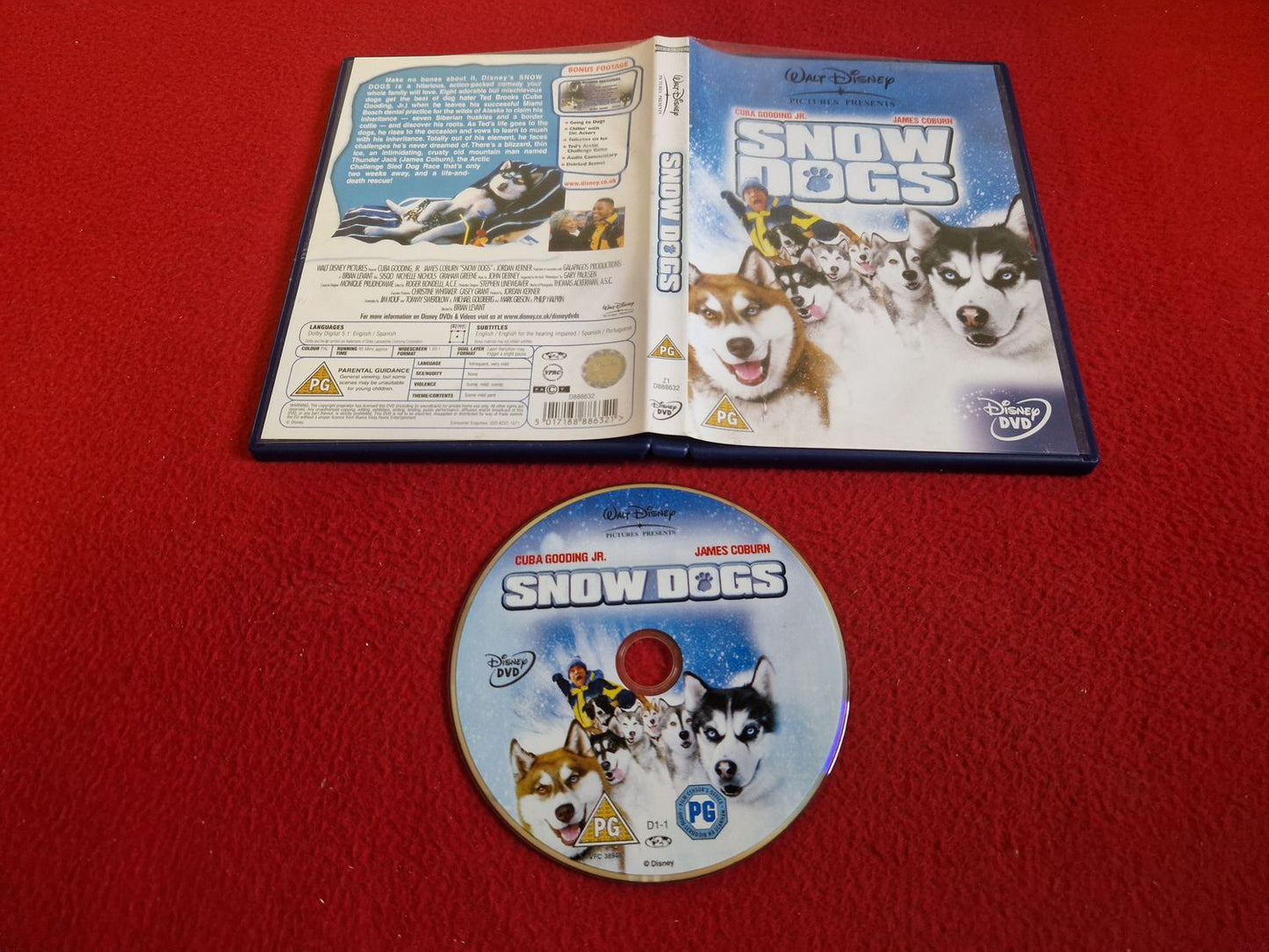 SNOW DOGS DVD