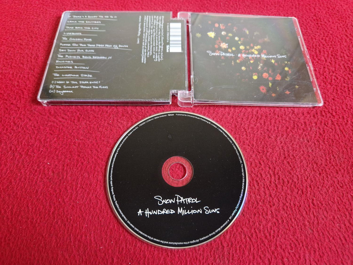 SNOW PATROL A HUNDRED MILLION SUNS CD