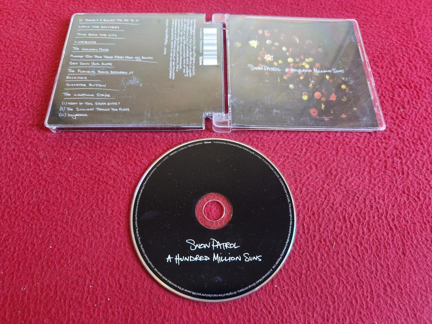 SNOW PATROL A HUNDRED MILLION SUNS CD