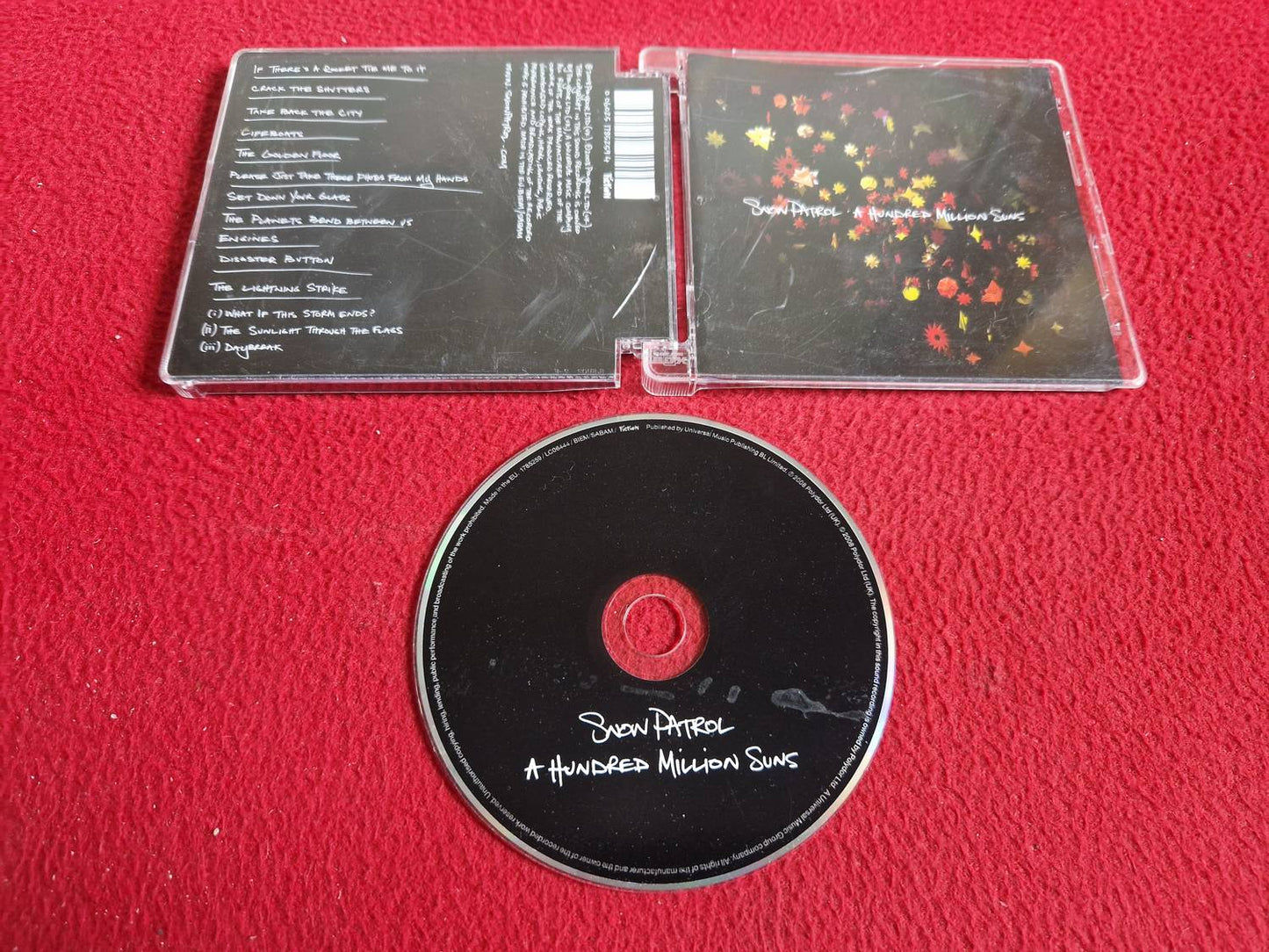 SNOW PATROL A HUNDRED MILLION SUNS CD