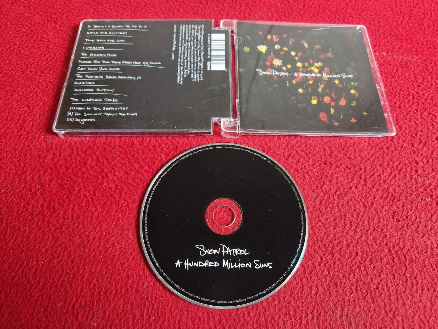 SNOW PATROL A HUNDRED MILLION SUNS CD