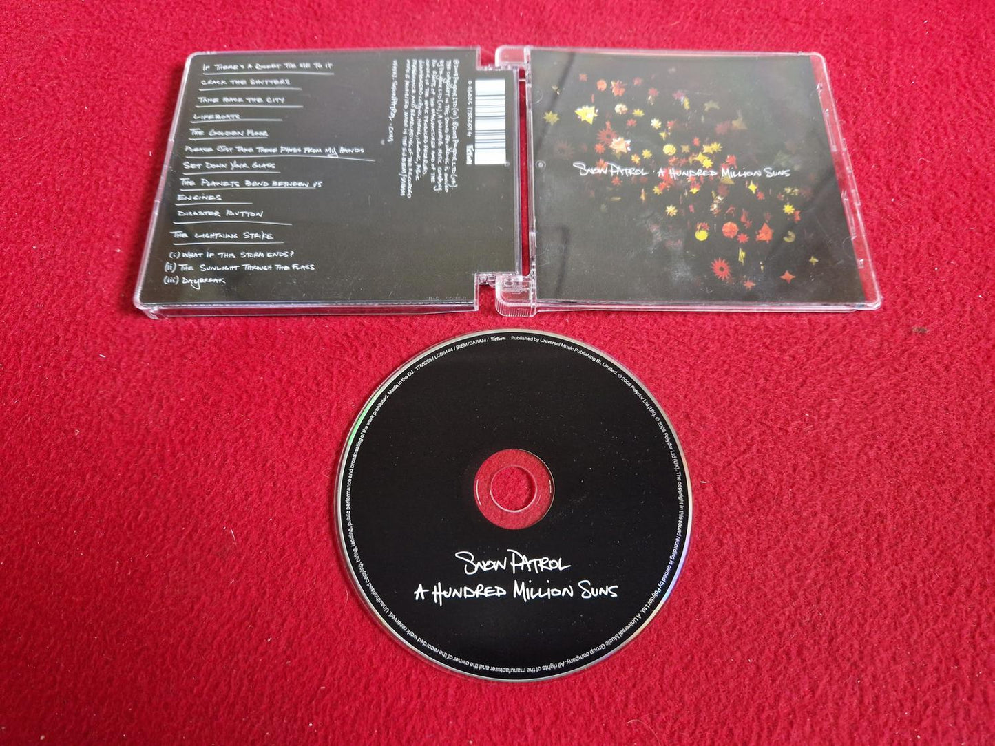 SNOW PATROL A HUNDRED MILLION SUNS CD