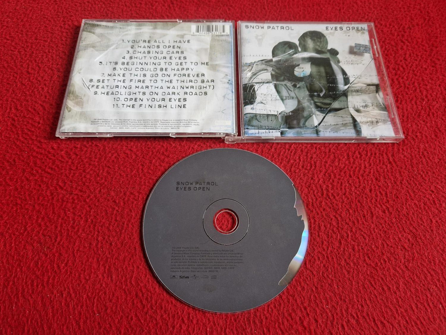 SNOW PATROL EYES OPEN CD