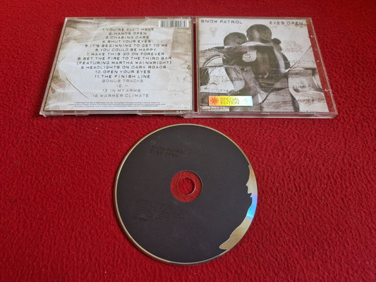SNOW PATROL EYES OPEN SPECIAL EDITION CD