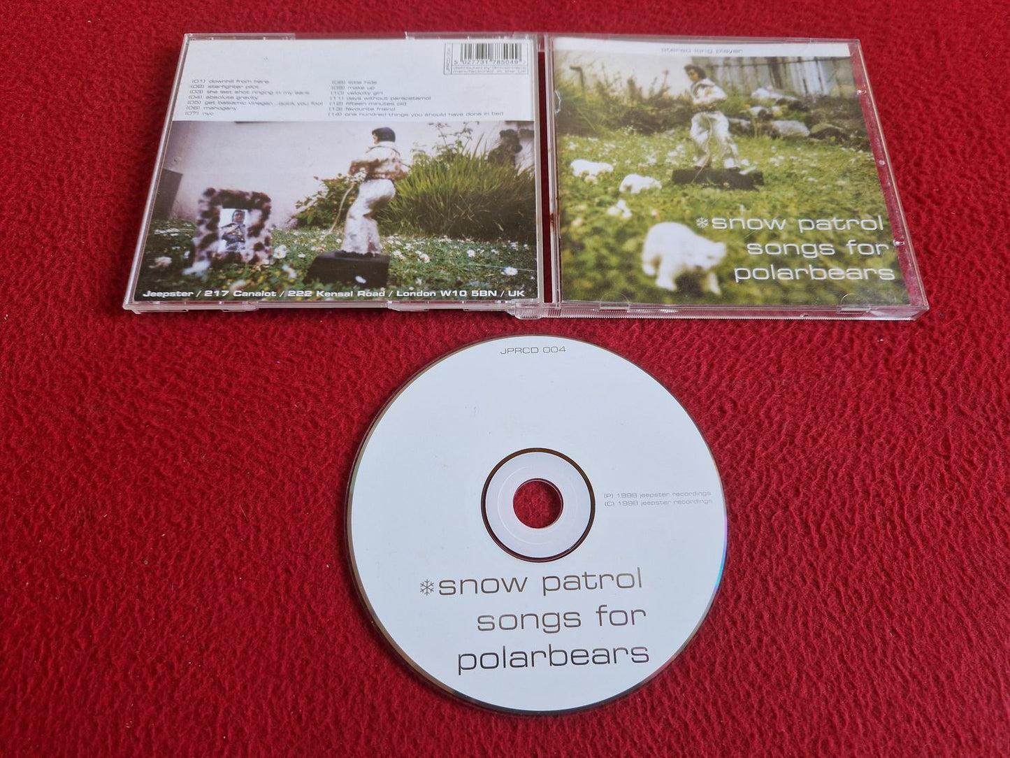 SNOW PATROL SONGS FOR POLARBEARS CD