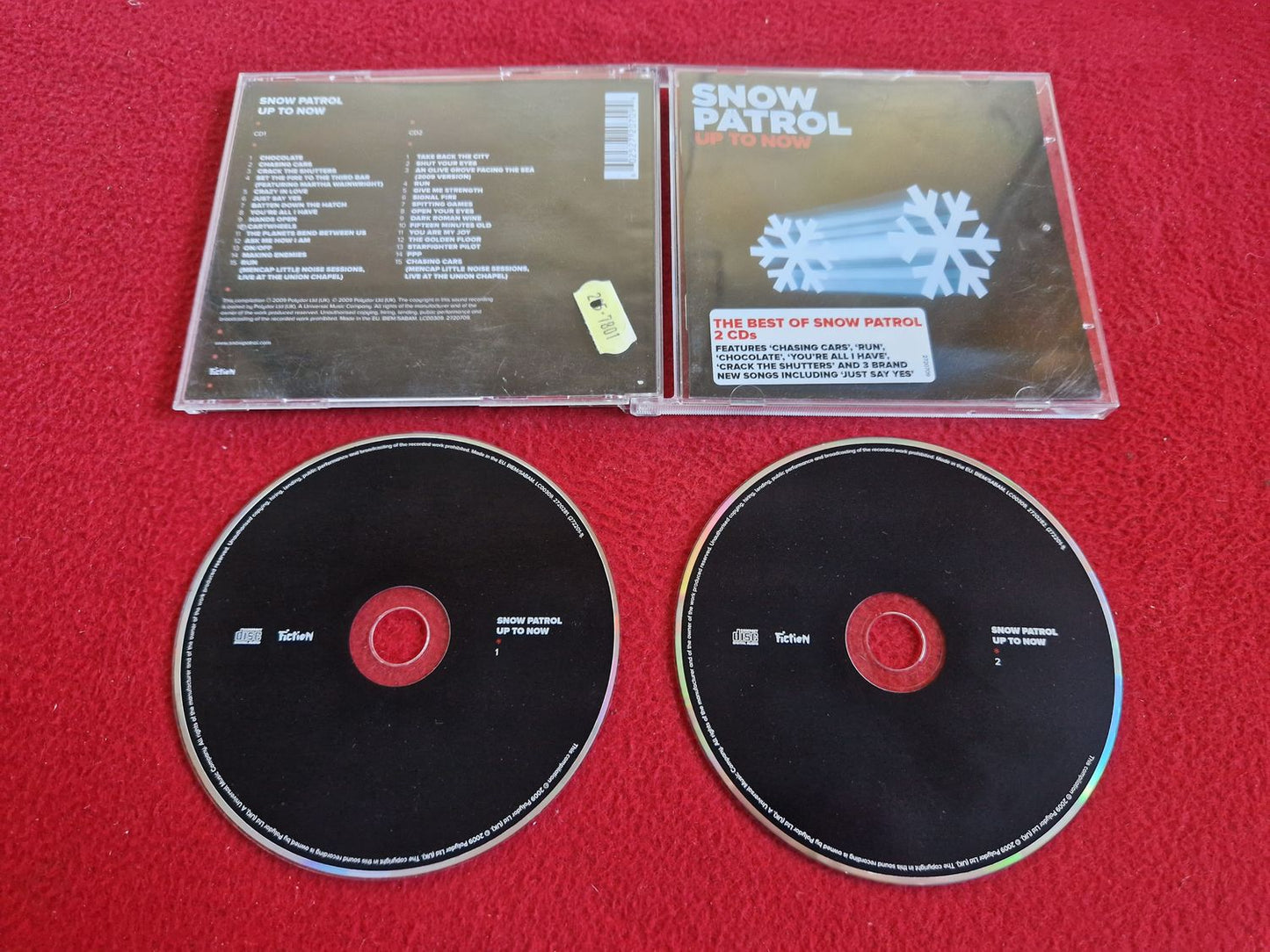SNOW PATROL UP TO NOW CD