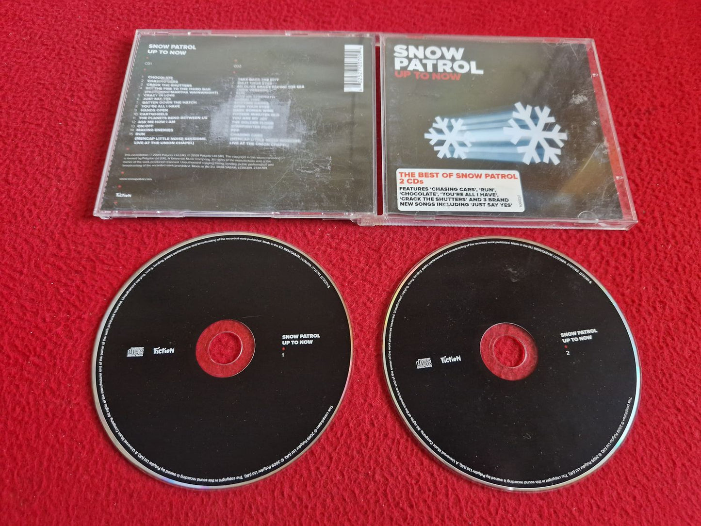 SNOW PATROL UP TO NOW - THE BEST OF CD