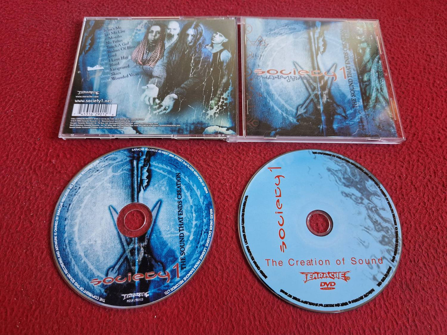 SOCIETY 1 THE SOUND THAT ENDS CREATION CD