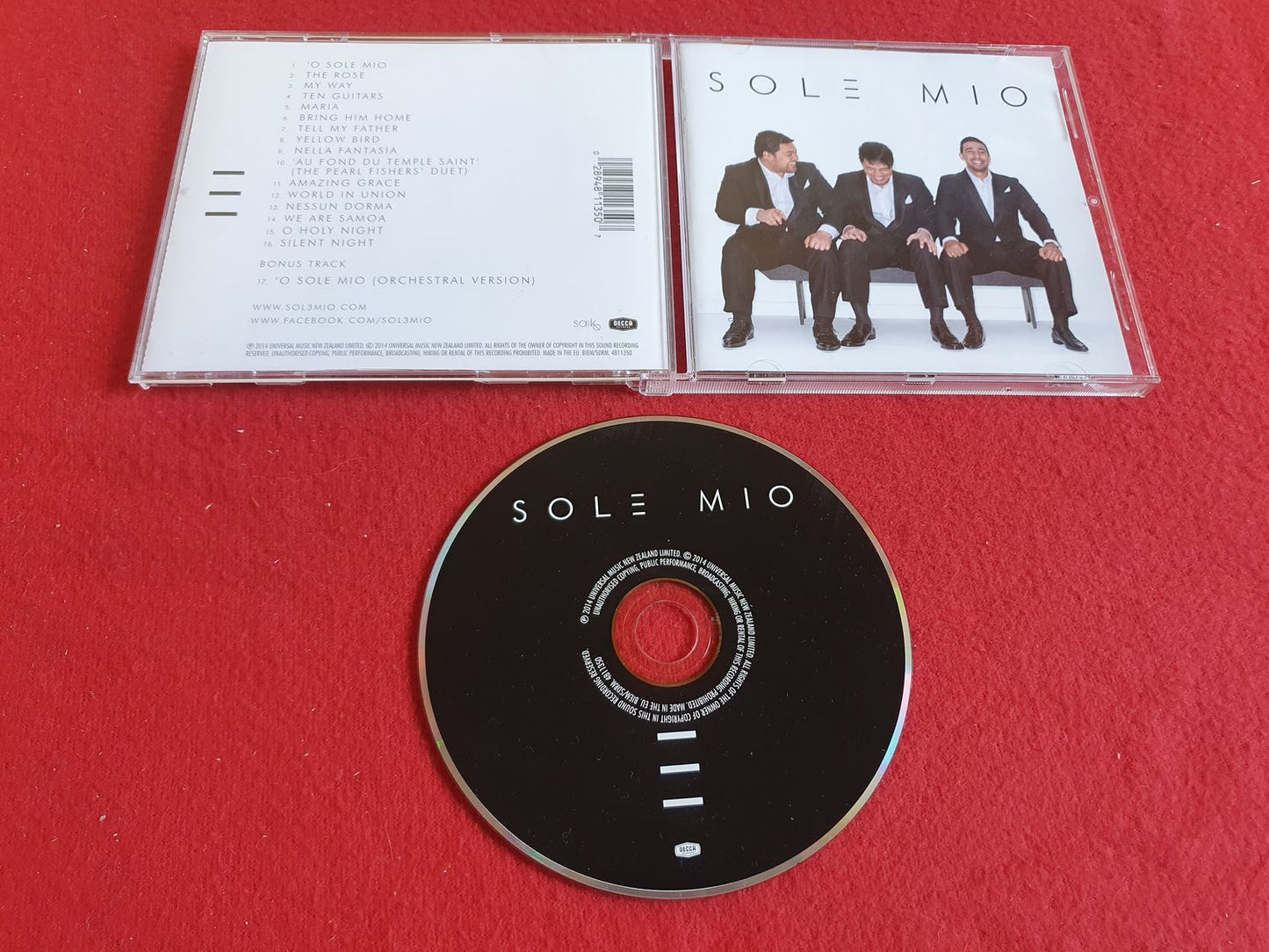 SOLE MIO - S3LE MIO till CD