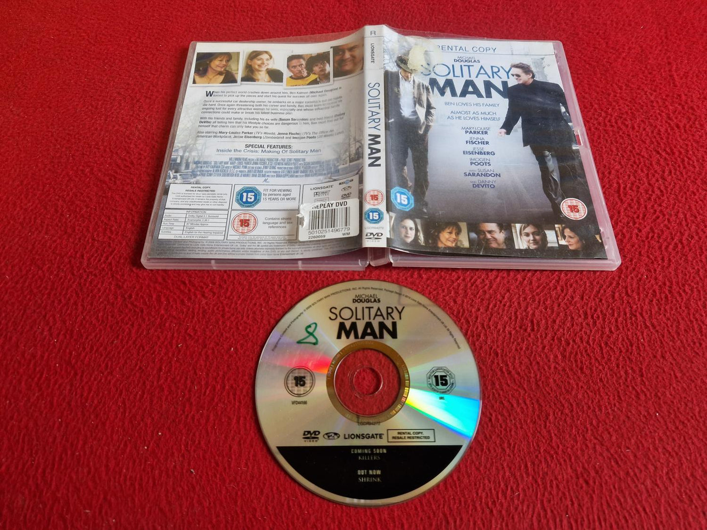 SOLITARY MAN DVD