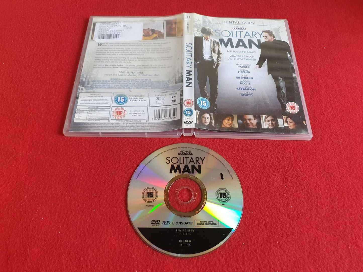 SOLITARY MAN till DVD