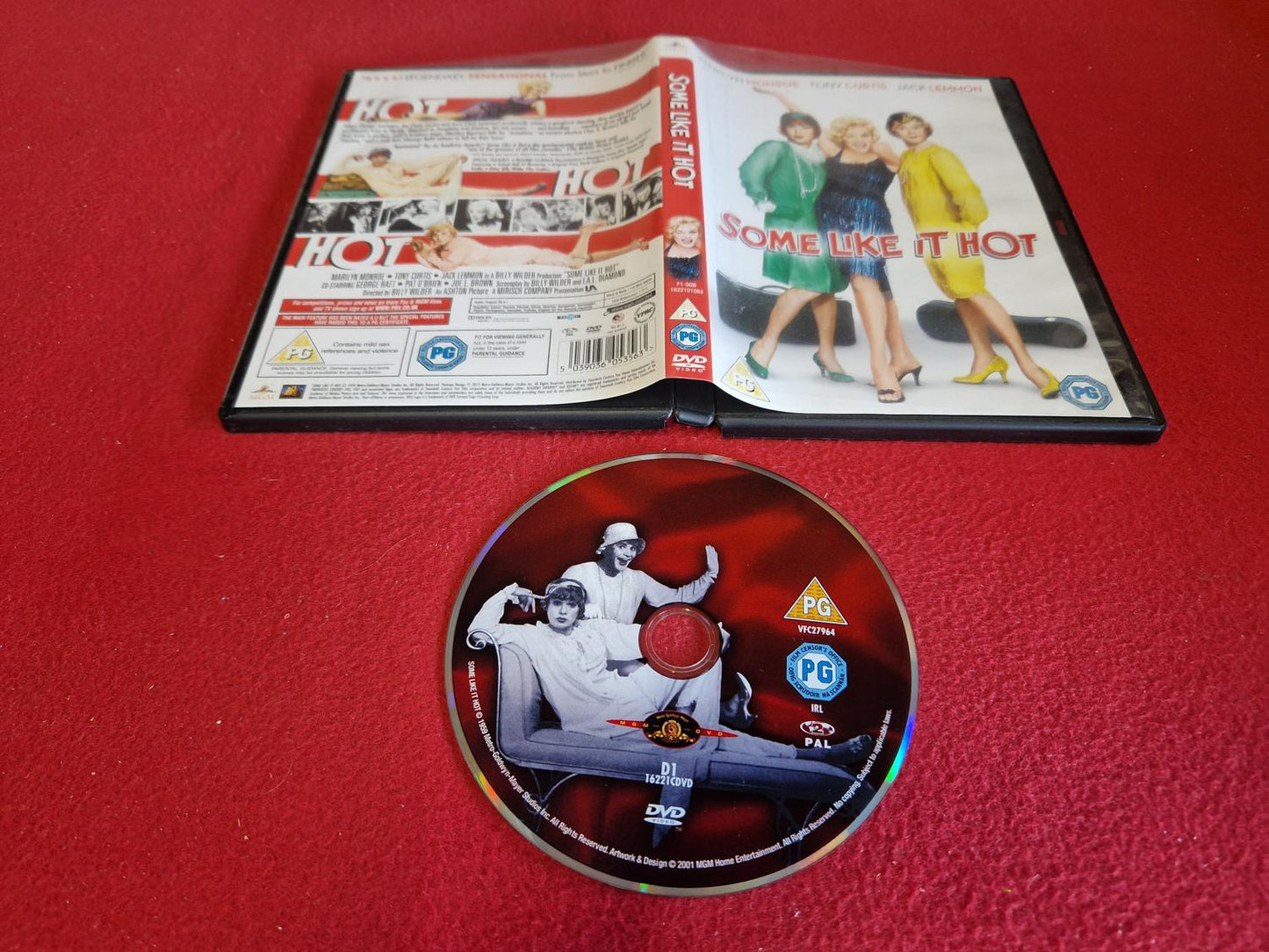 SOME LIKE IT HOT till DVD