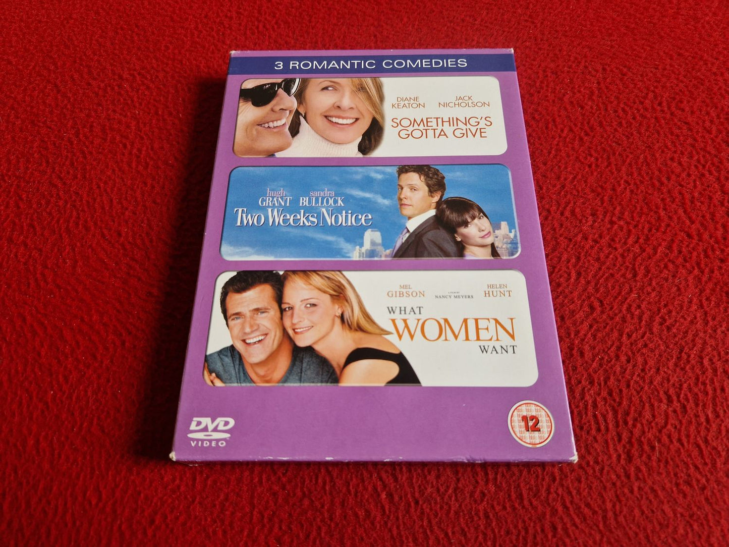SOMETHING'S GOTTA GIVE / TWO WEEKS NOTICE / WHAT WOMEN WANT BOX DVD