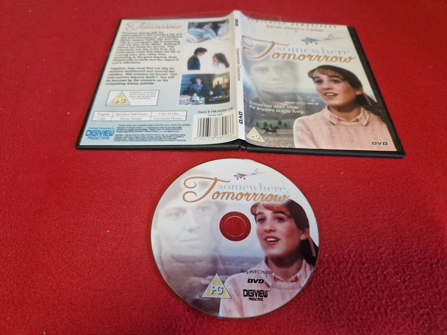 SOMEWHERE TOMORROW till DVD