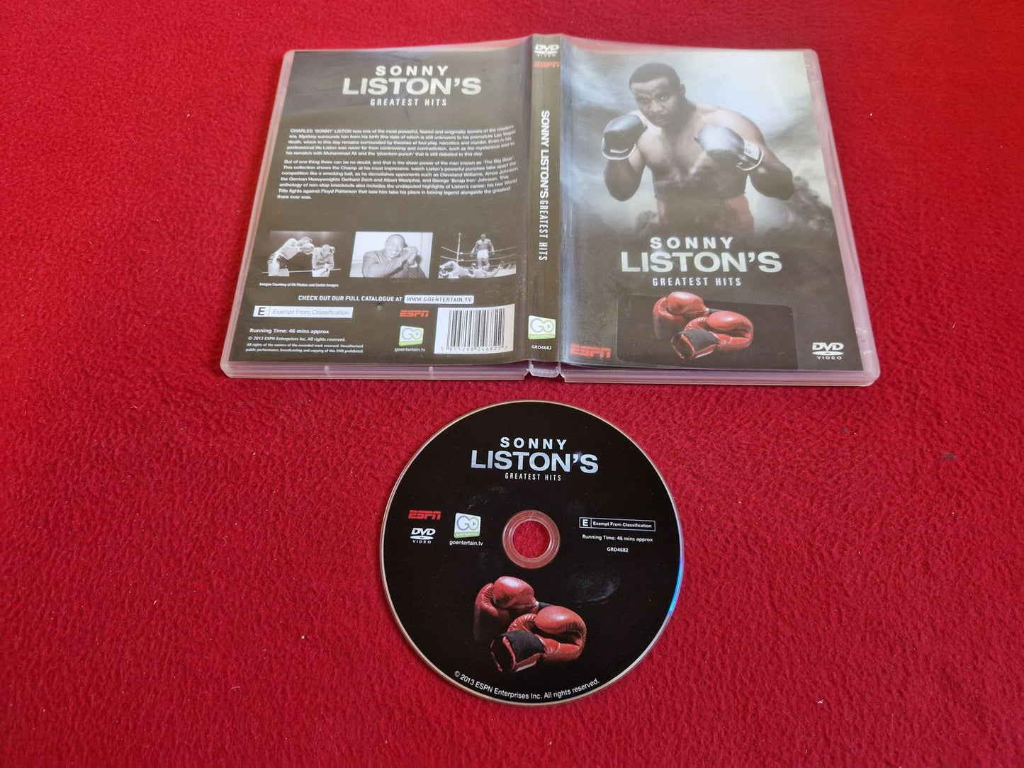 SONNY LISTON GREATEST HITS DVD