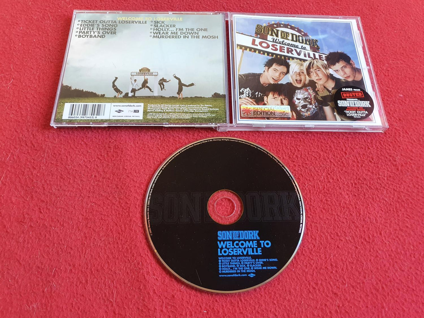 SON OF DORK WELCOME TO LOSERVILLE till CD