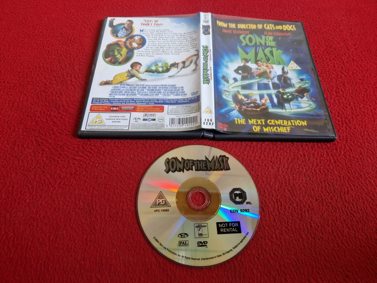 SON OF THE MASK DVD