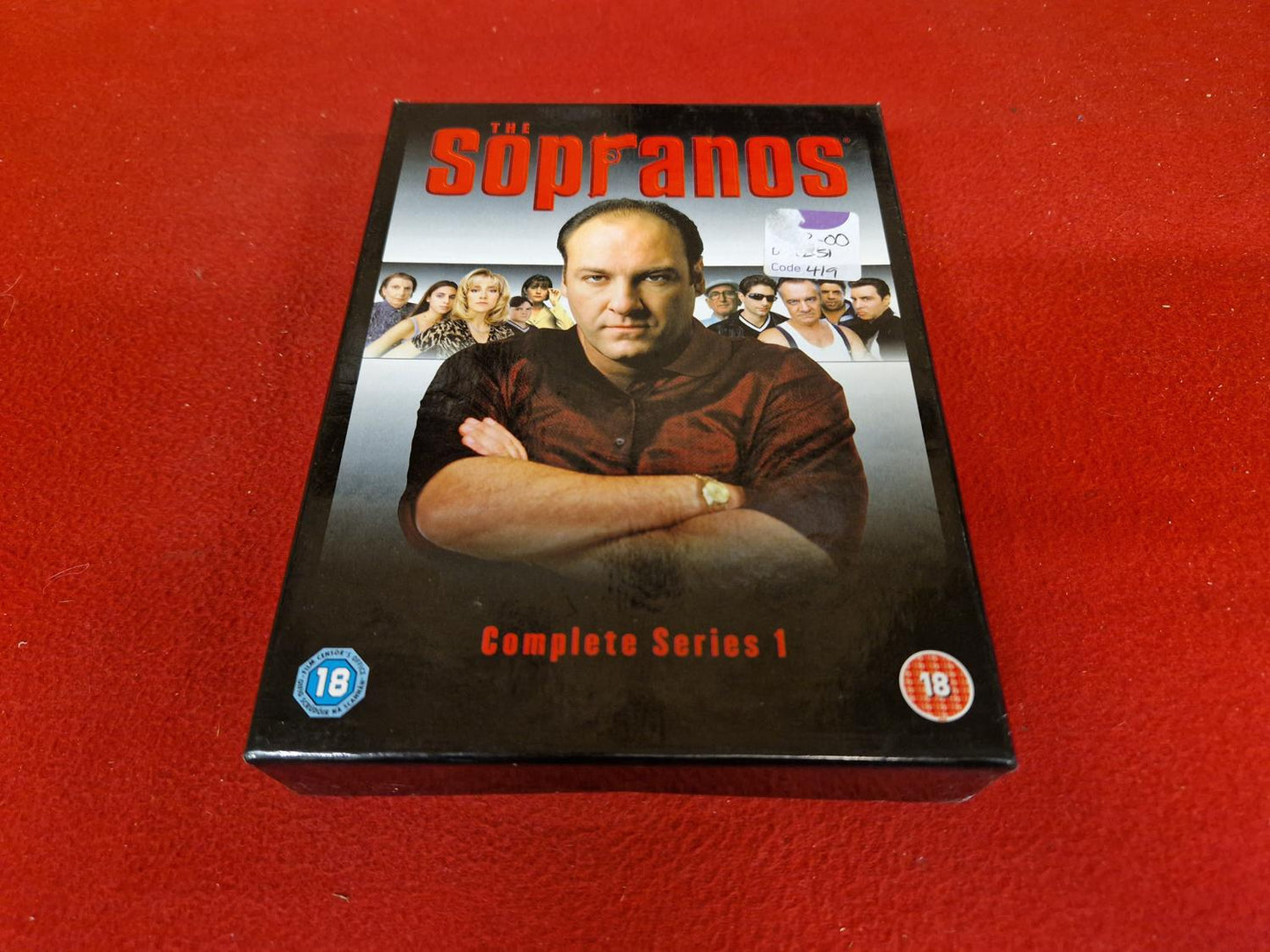 SOPRANOS COMPLETE SERIES 1 BOX till DVD
