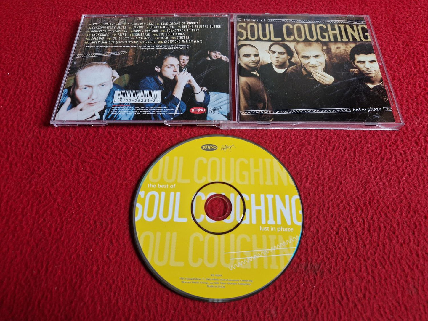 SOUL COUGHING LUST IN PHAZE THE BEST OF CD