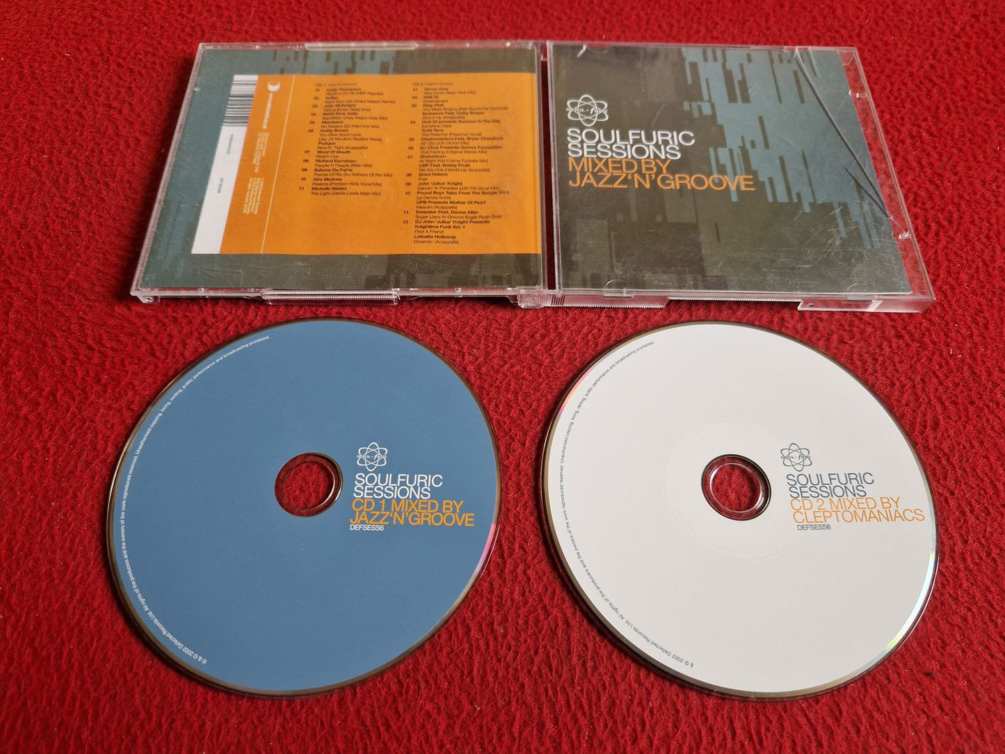 SOULFURIC SESSIONS MIXED BY JAZZ 'N' GROOVE CD
