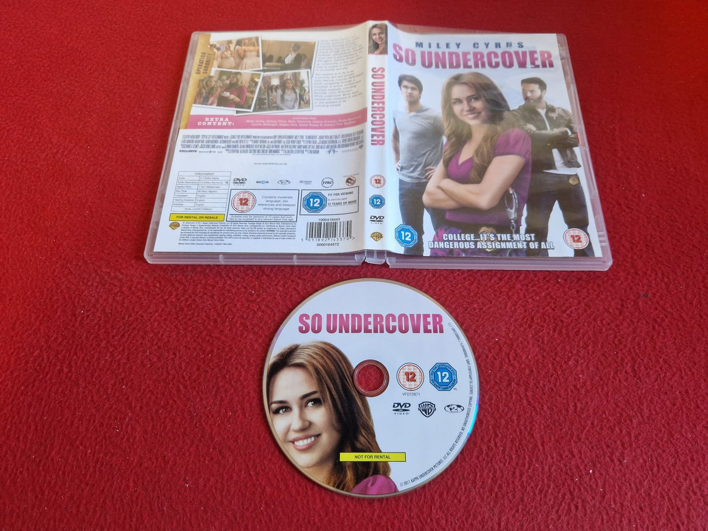 SO UNDERCOVER DVD
