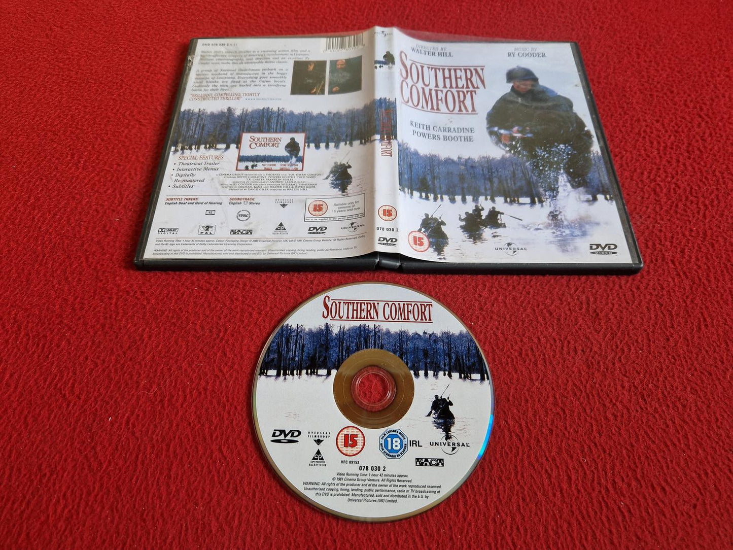 SOUTHERN COMFORT DVD