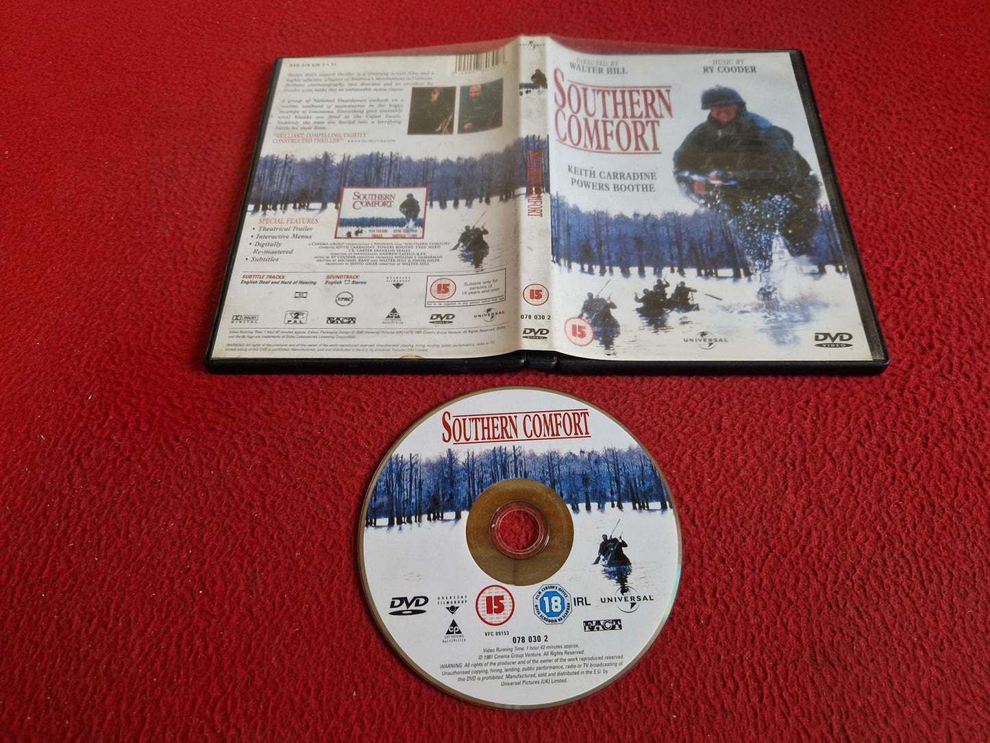 SOUTHERN COMFORT DVD