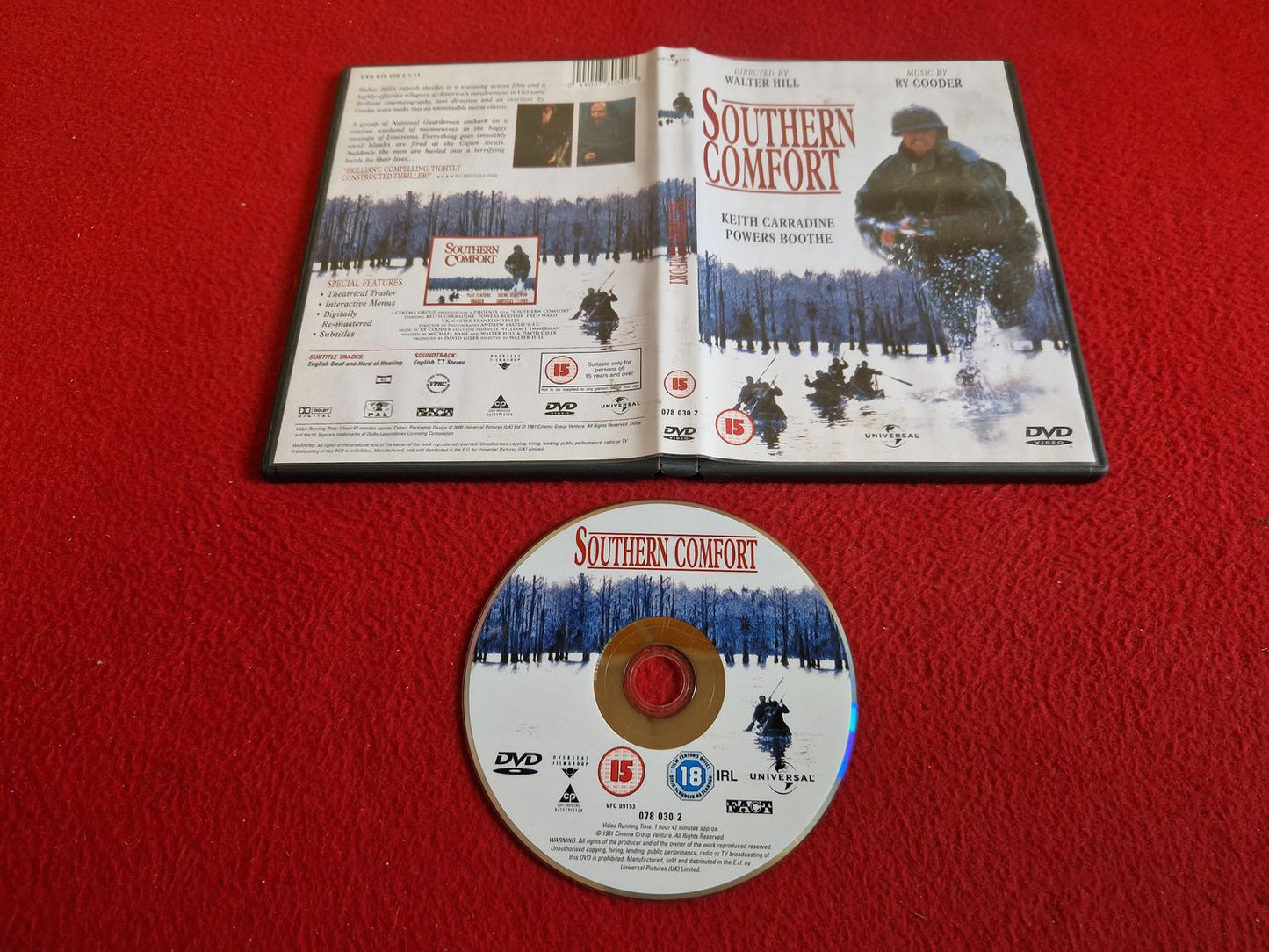 SOUTHERN COMFORT DVD