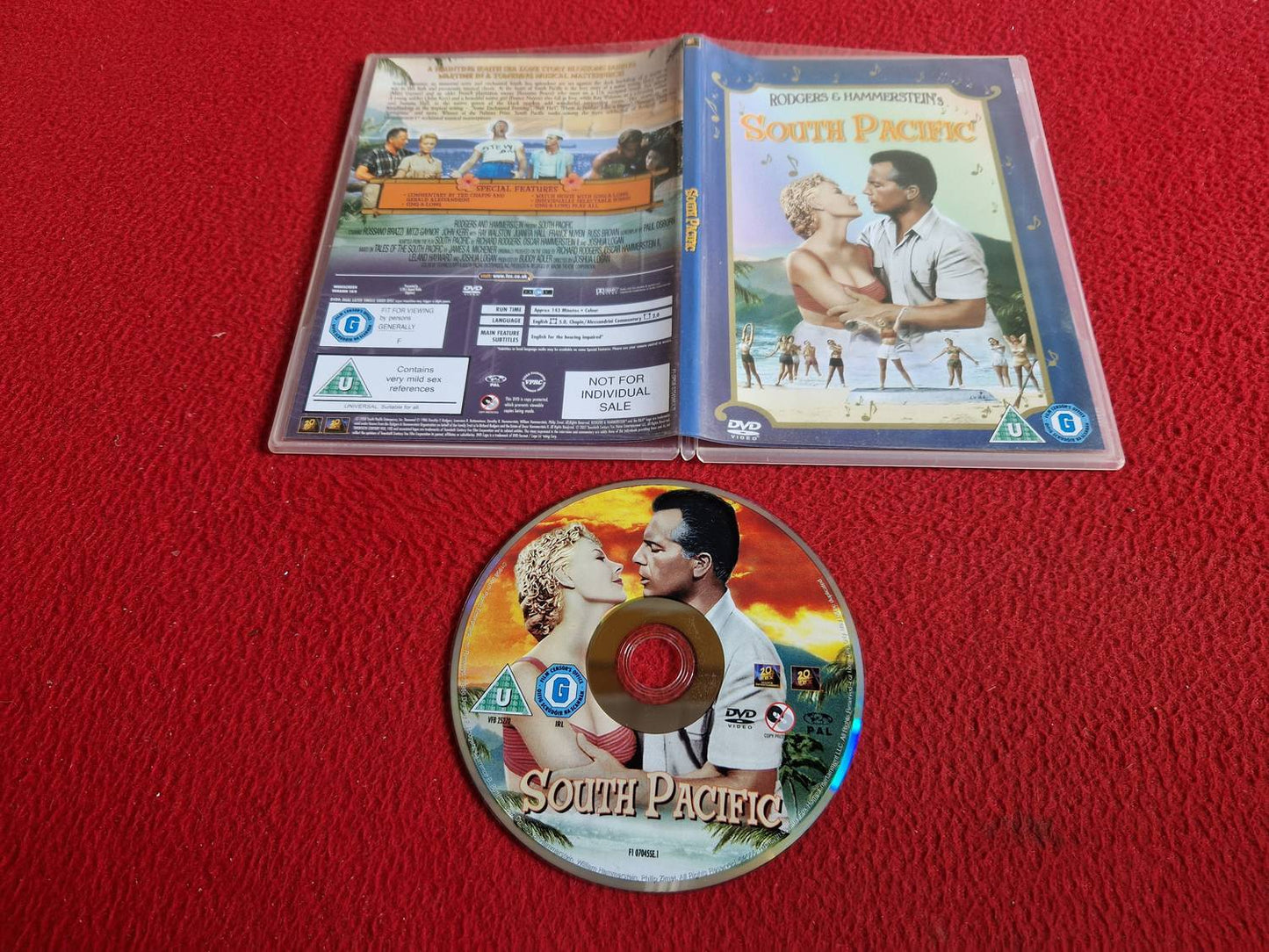 SOUTH PACIFIC DVD