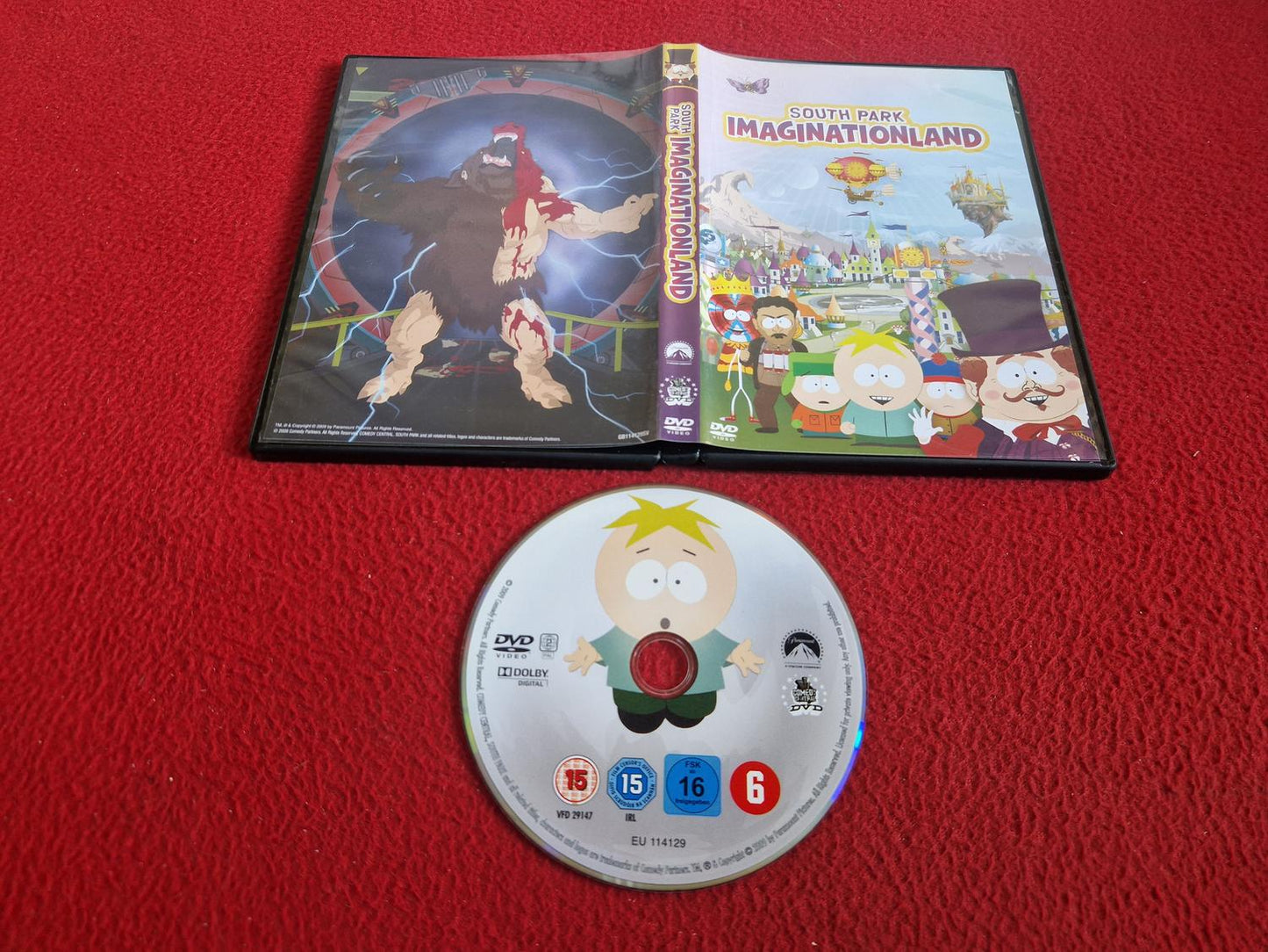 SOUTH PARK IMAGINATIONLAND DVD