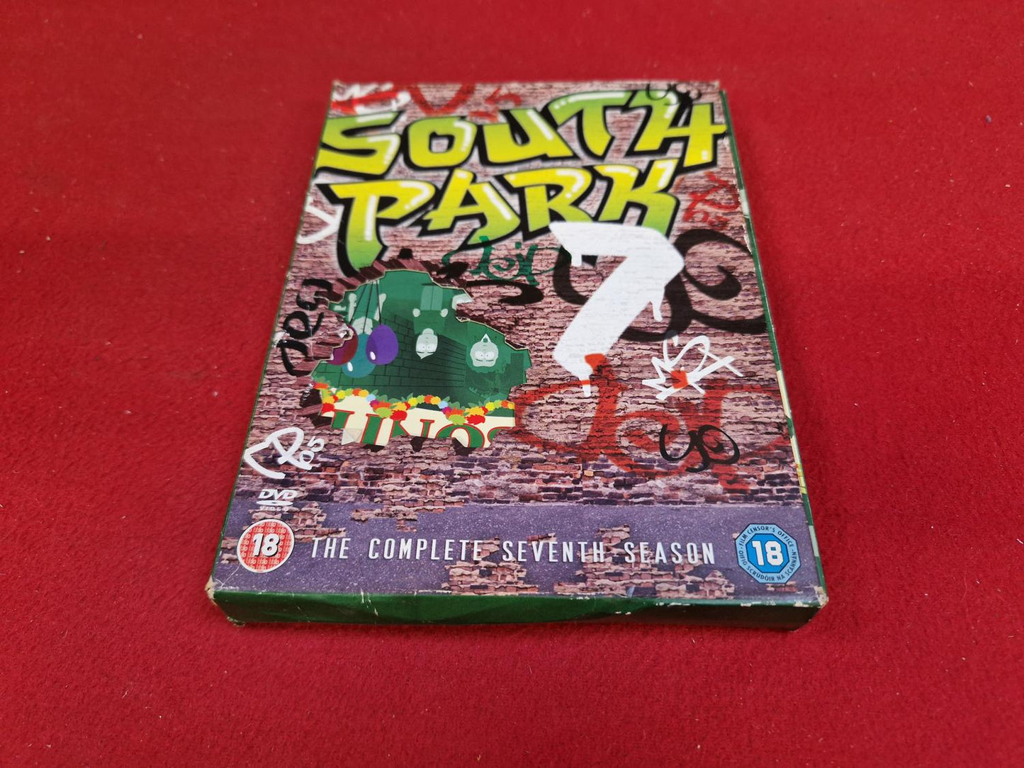 SOUTH PARK THE COMPLETE SEASON 7 BOX till DVD