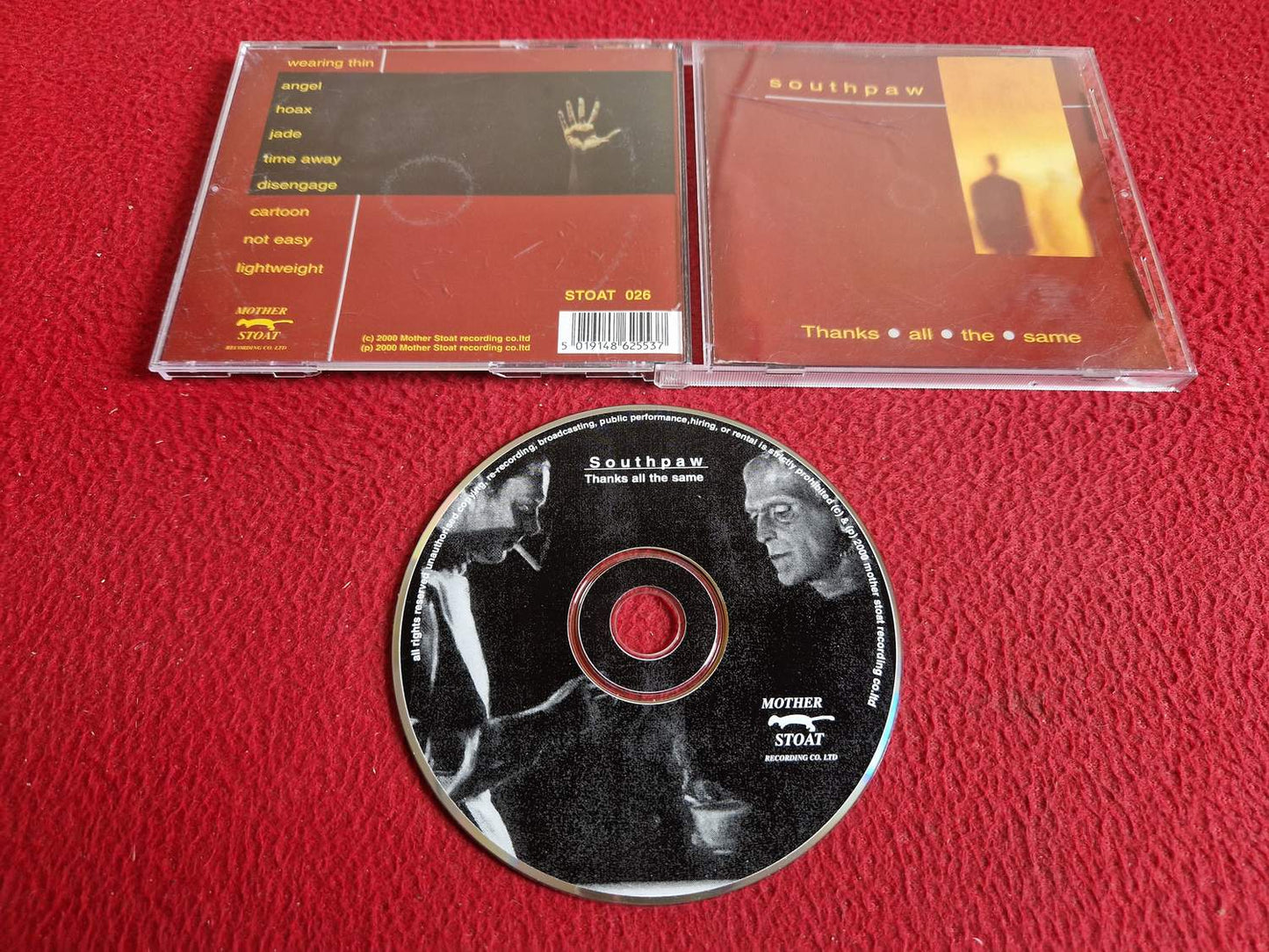 SOUTHPAW THANKS ALL THE SAME CD