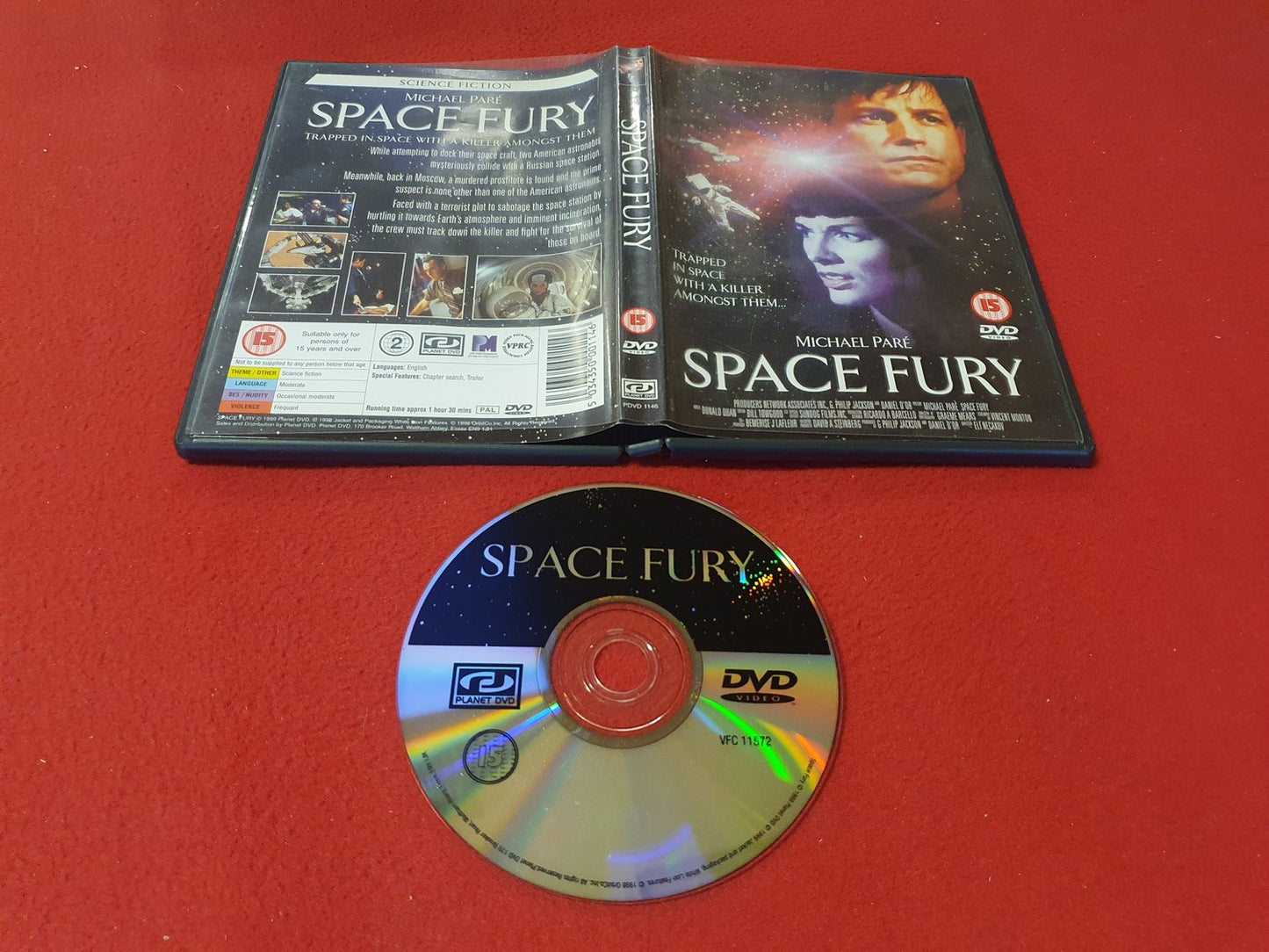 SPACE FURY till DVD