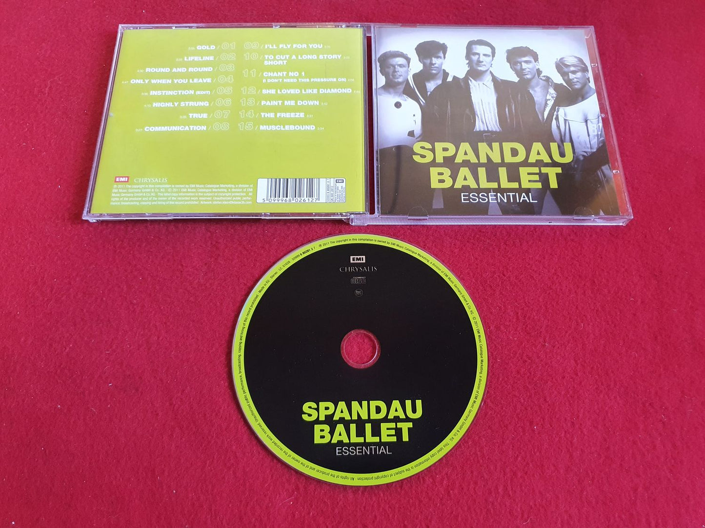 SPANDAU BALLET ESSENTIAL till CD