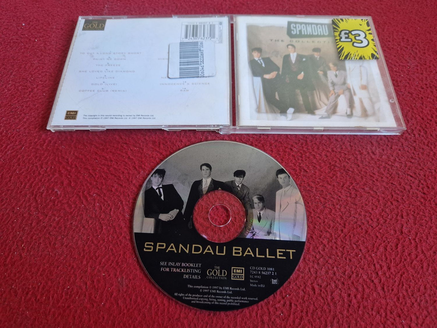 SPANDAU BALLET THE GOLD COLLECTION CD