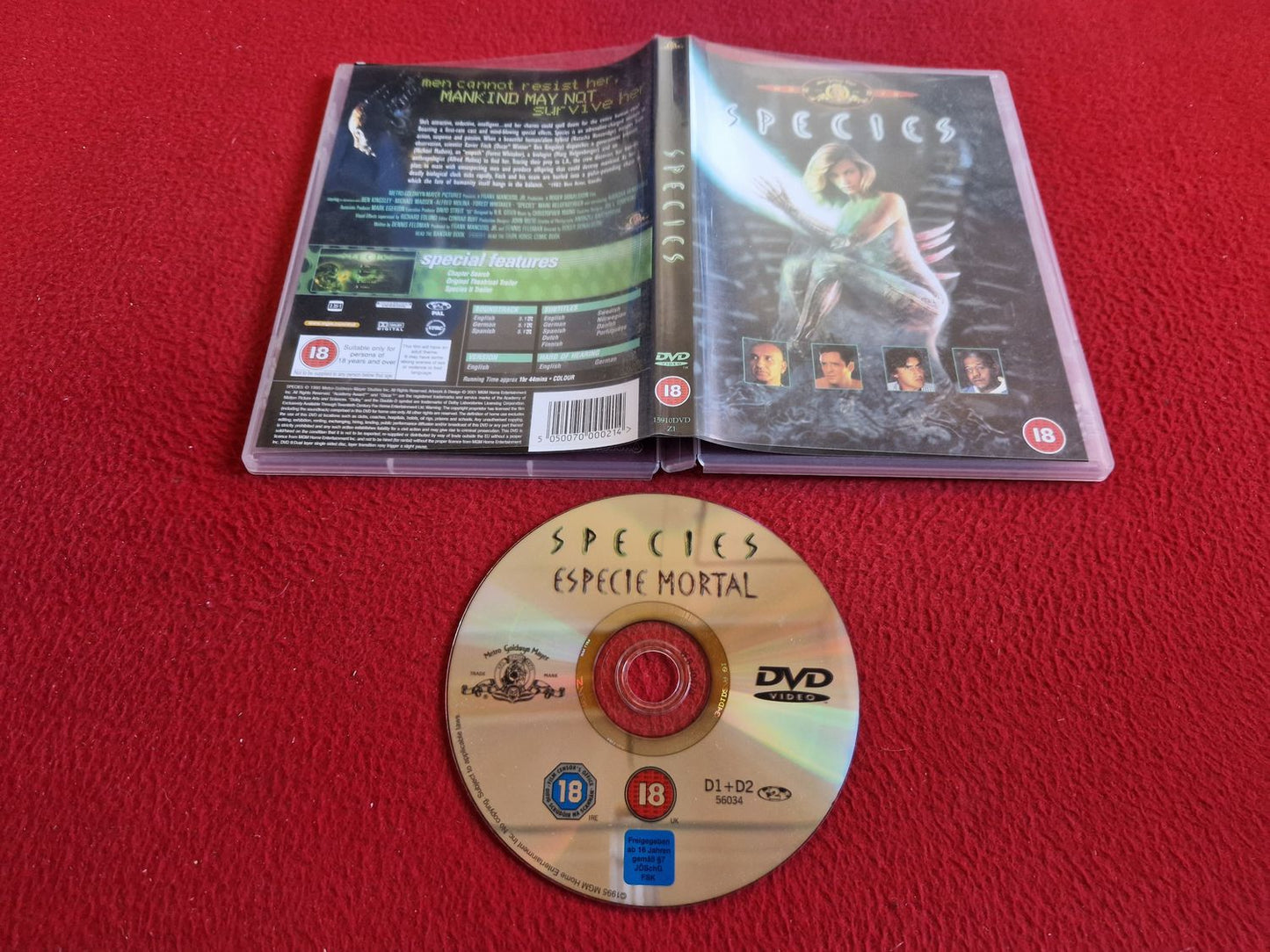 SPECIES DVD