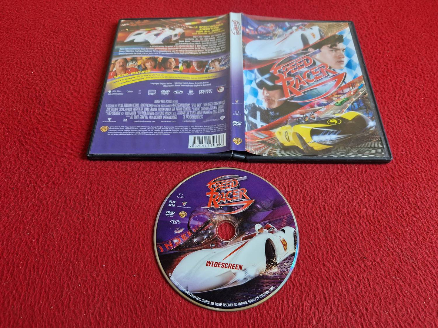SPEED RACER DVD