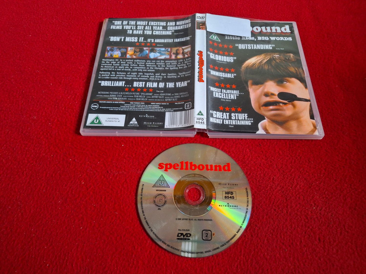 SPELLBOUND DVD