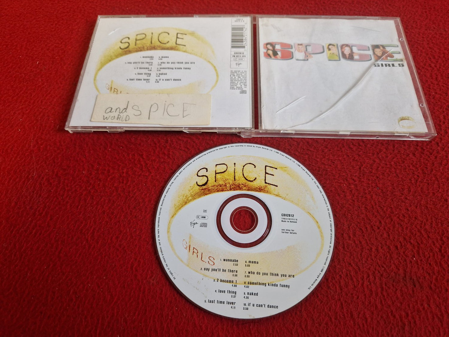 SPICE GIRLS SPICE CD