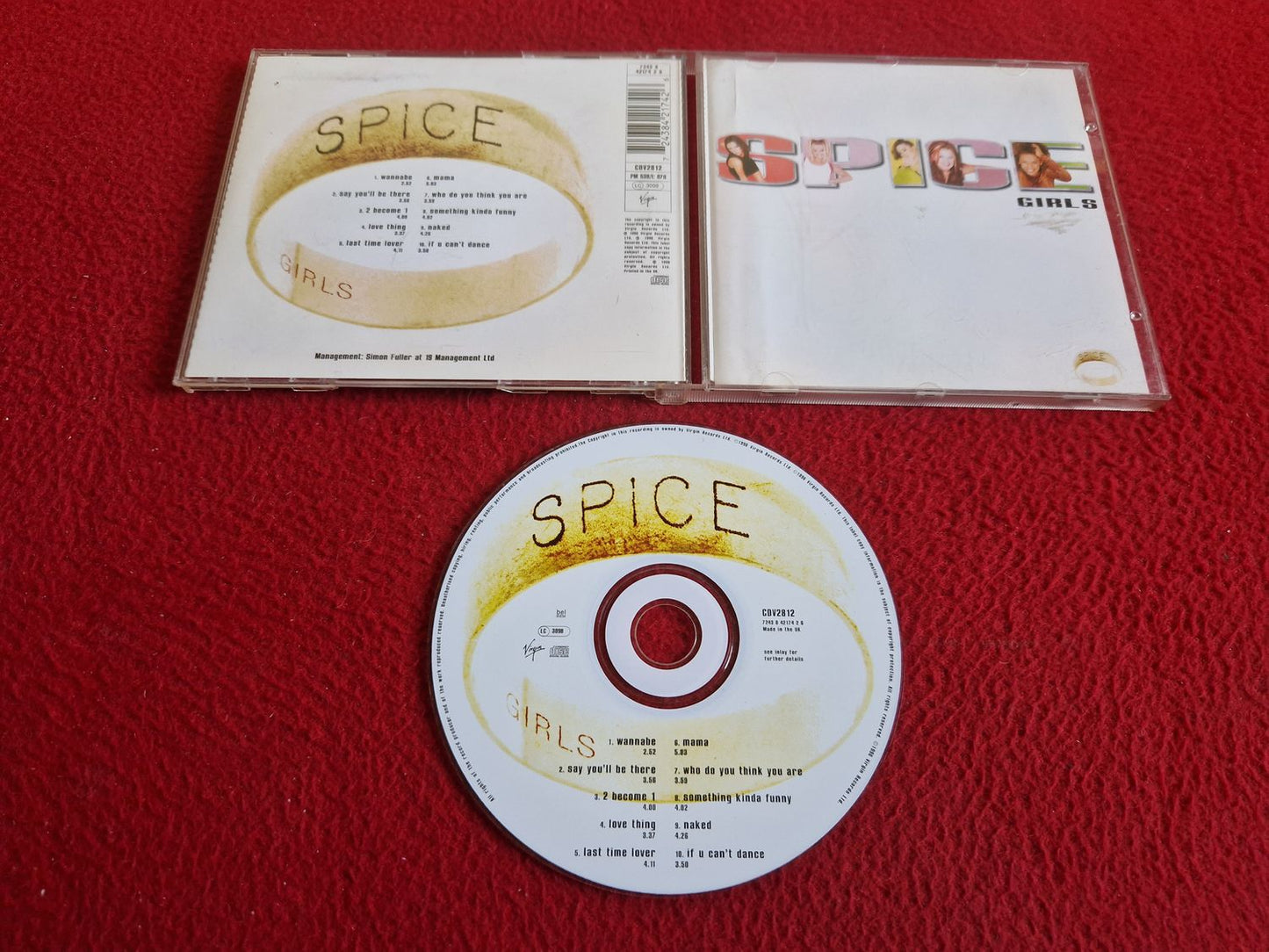 SPICE GIRLS - SPICE CD