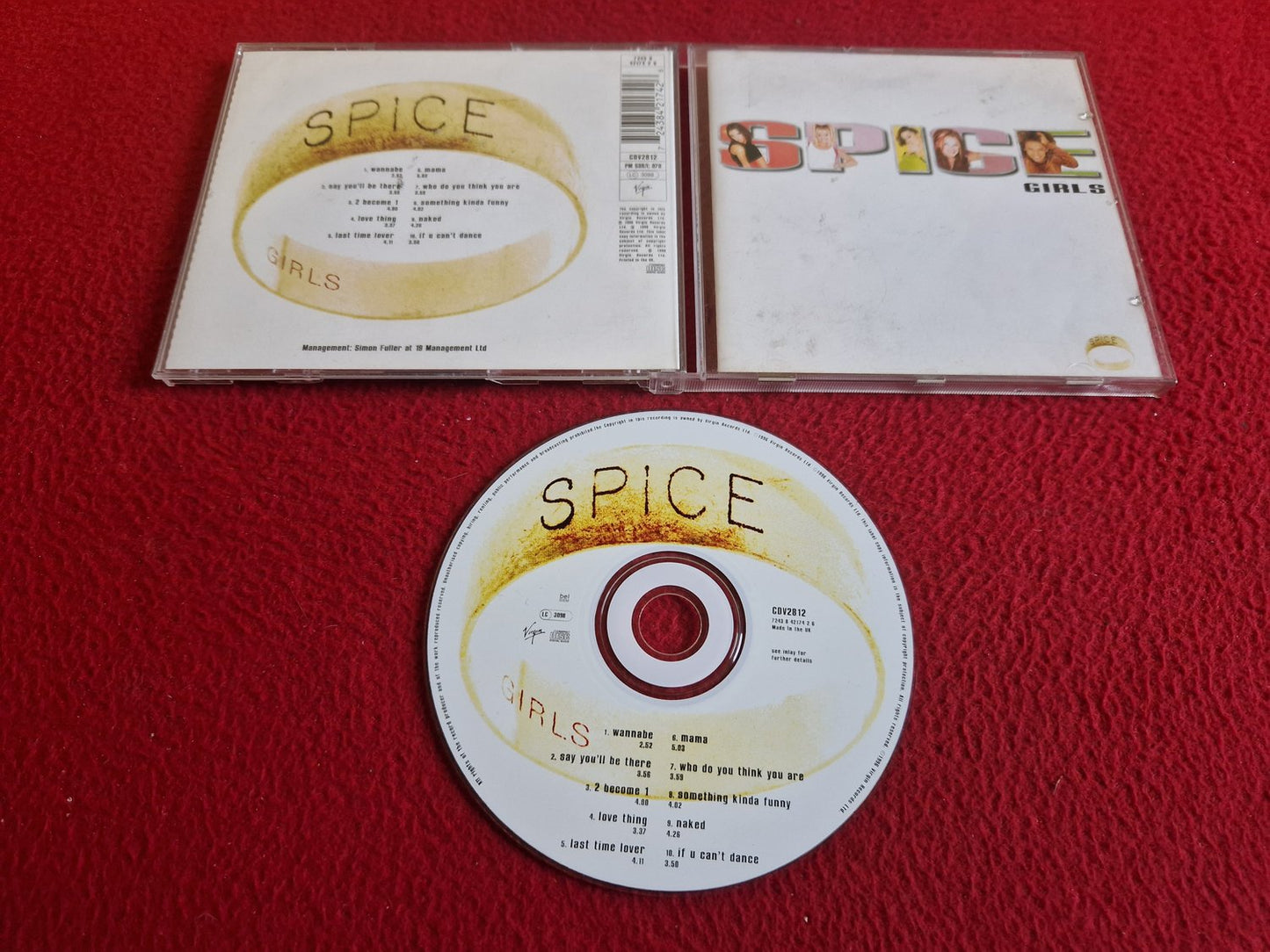 SPICE GIRLS - SPICE CD