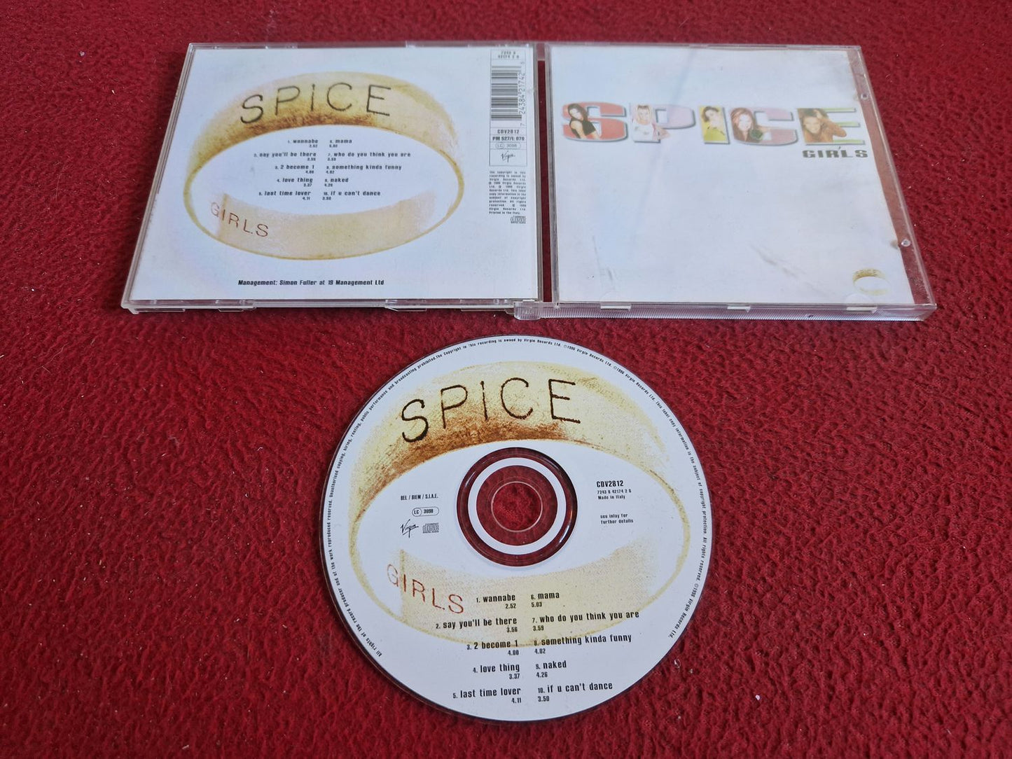 SPICE GIRLS SPICE CD