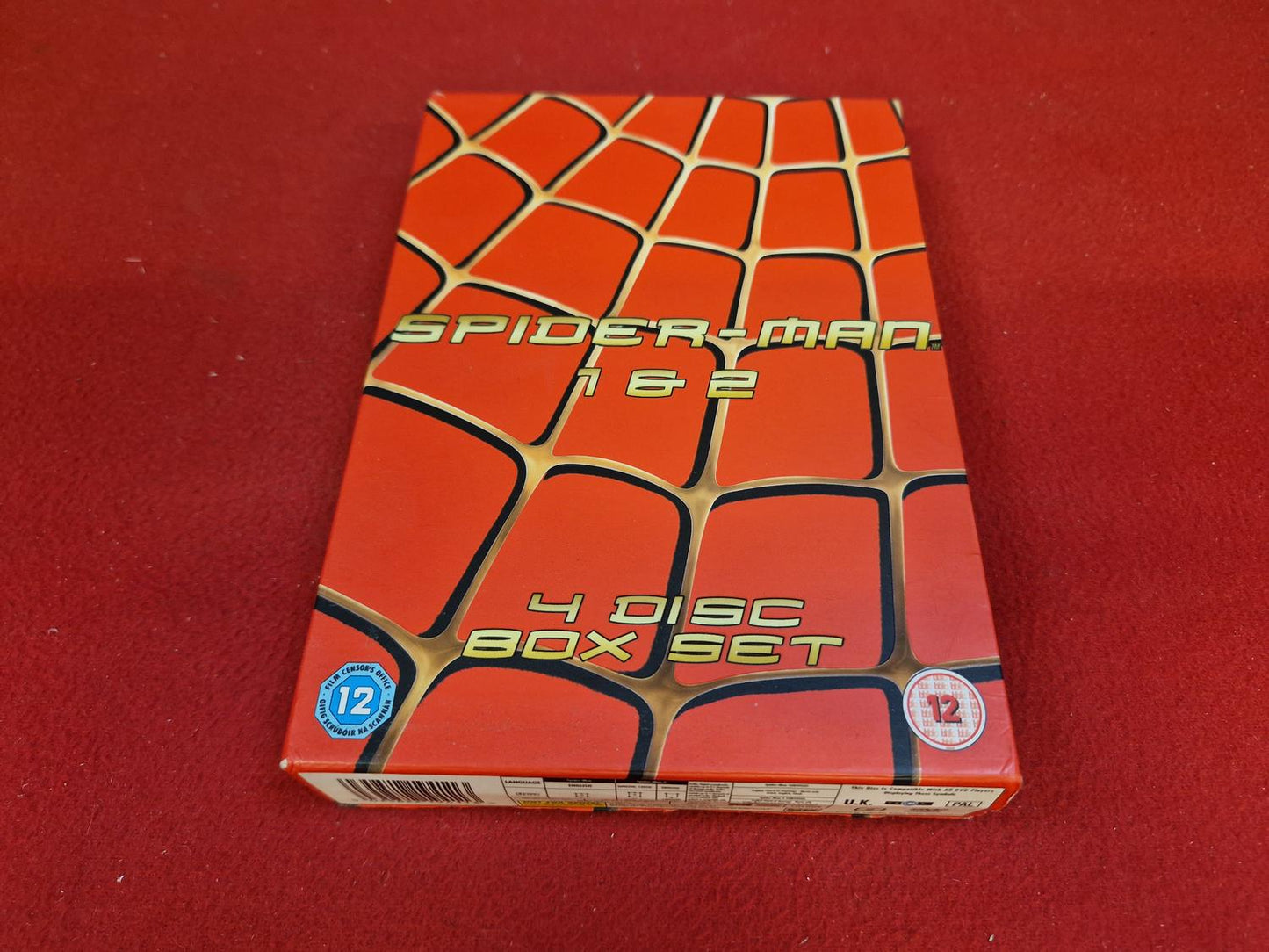 SPIDER-MAN 1 & 2 BOX till DVD