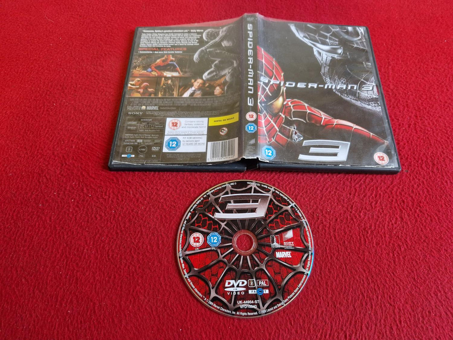 SPIDER-MAN 3 DVD